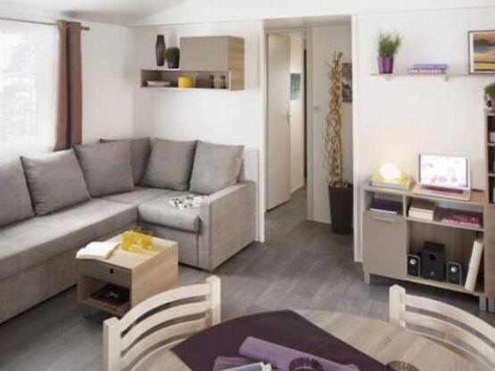 Stacaravan Privilège Tribu Grand Confort - 3 slaapkamers - Terras overdekt met zeil - Airco