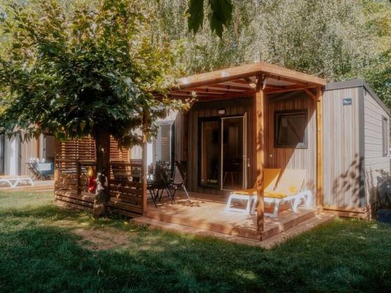 NUEVO// Mobil-home Oasis Premium 35m² - 2 dormitorios + Terraza cubierta + BT + TV + Aire acondicionado + Plancha