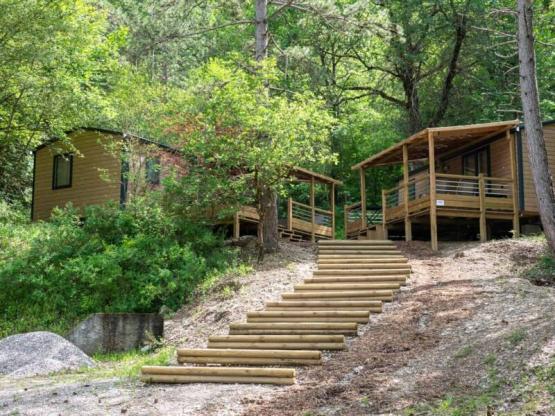 MH Premium Tribu Trendy - 5 Zimmer + miteinander verbundene überdachte Terrassen + Klimaanlage +TV -