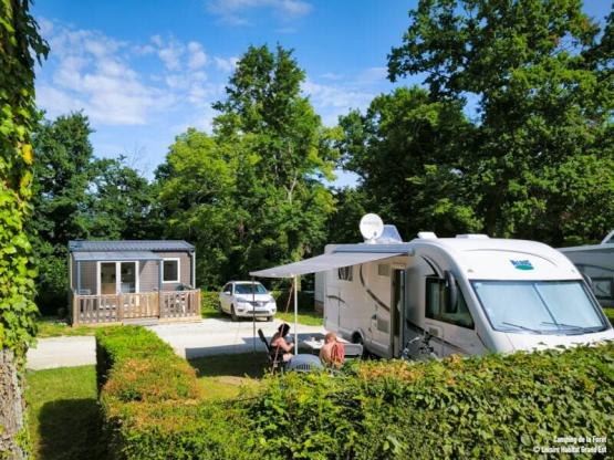 Comfortplaats voor camper/caravan + water + elektriciteit -