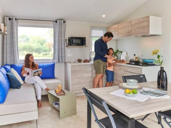 Mobil-home « EXCELLENCE »   4 chambres, 2sdb, CLIM, plancha, TV  *nouveauté 2026*