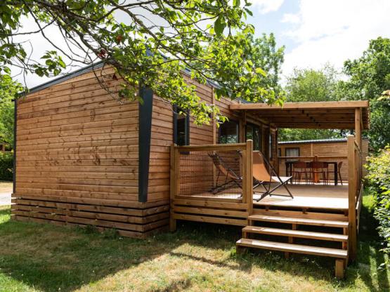 Mobil-home Premium - 2 chambres + Terrasse + LV