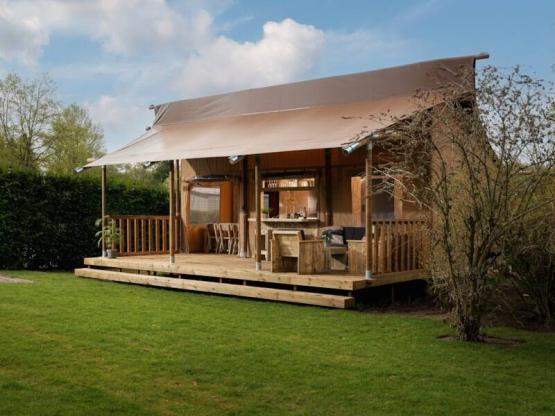 Glamping Lodge 34 m² - 22m² terrasse - 4/5 pers