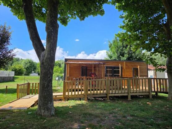 Mobil home 2ch PMR 35m² - terrasse couverte - climatisation optionnelle