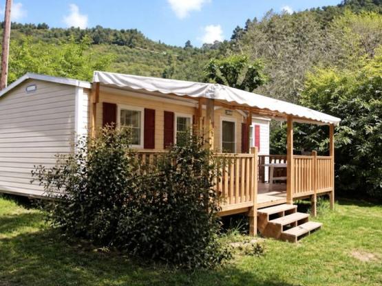 NEW // Mobil home Premium 32 M2 2 chambres Clim TV lave vaisselle