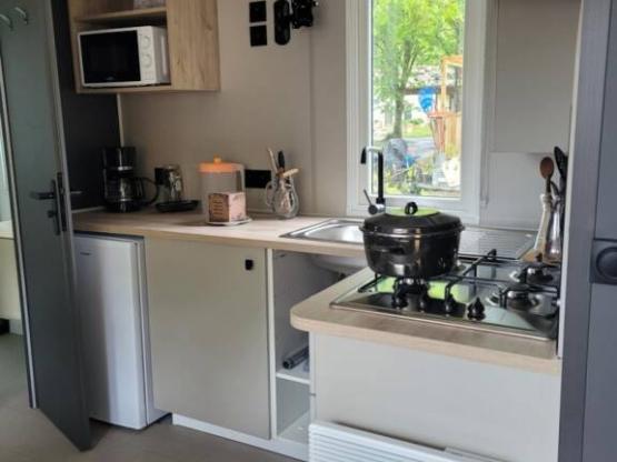 Mobil home ROSE TREMIERE 4personas climatizado con terraza