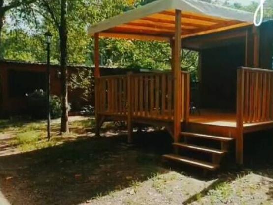 BELLE DAME - MOBIL HOME 4 PERSONNES - CLIMATISE AVEC TERRASSE