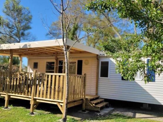 LE BLEUET - MOBIL HOME DE 2 à 6 personnes - CLIMATISE avec Terrasse