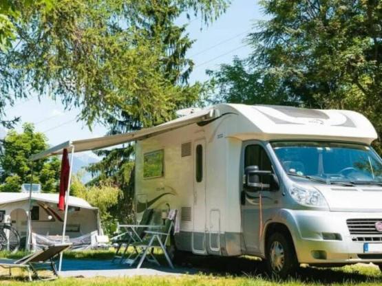 Parcela de camping-car