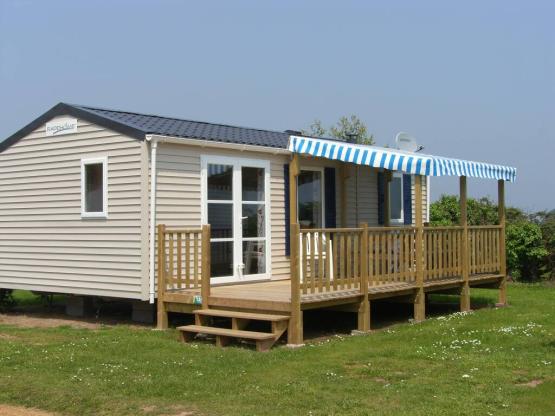Mobile home 31m² avec suite parentale + terrasse semi-couverte 15m²