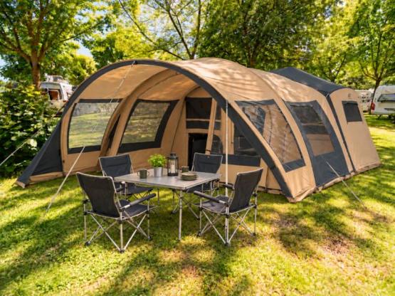 Tente Glamping 6 personnes - Tente toute équipée
