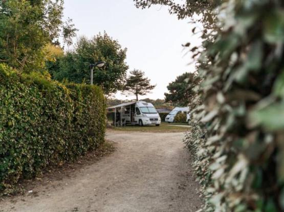Pitch with 10A electricity for tents and small campervans