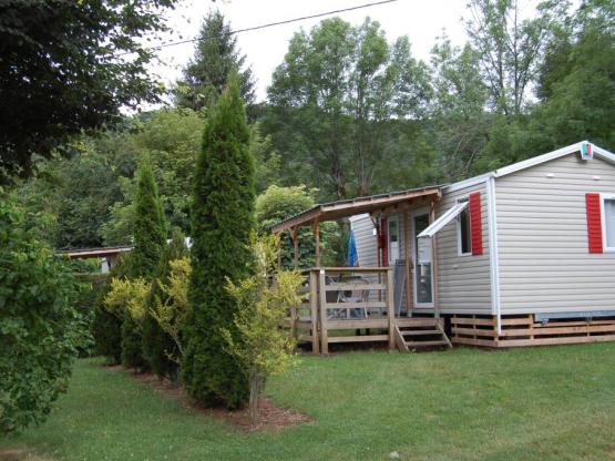 Mobilhome LODGE 24m² / 2 habitaciones - terraza cubierta