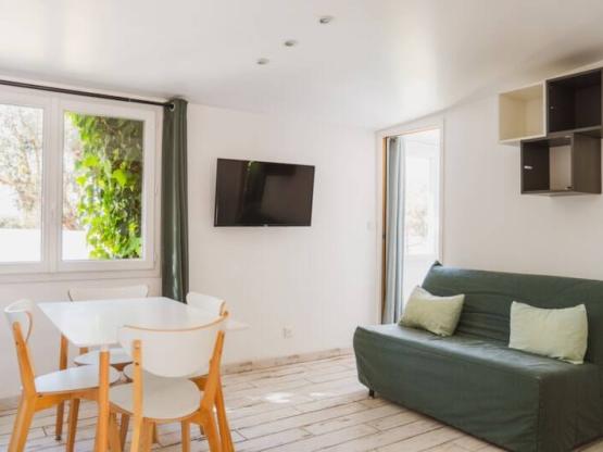 Piso Glycines 36 m² - 3 piezas - Aire acondicionado + TV