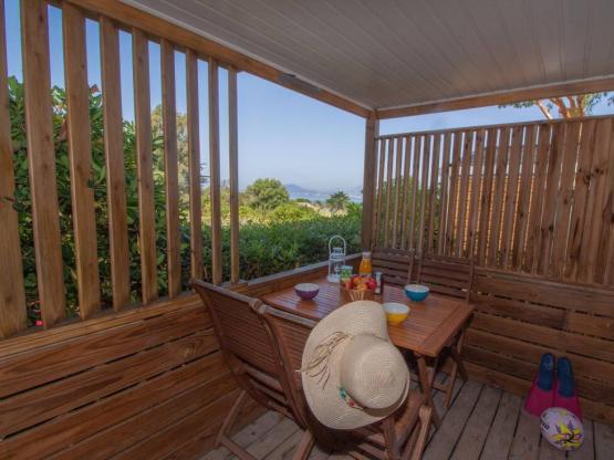 Mobile-home Marina Sérénité 22 m² - 3 piezas - 2 habitaciones - Aire acondicionado