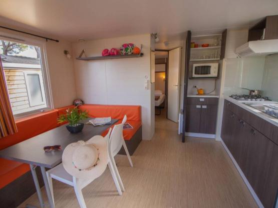 Mobile-home Marina Sérénité 22 m² - 3 piezas - 2 habitaciones - Aire acondicionado