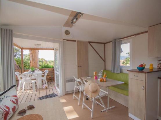 Stacaravan Azur 24 m² - 3 stukken - 2 kamers