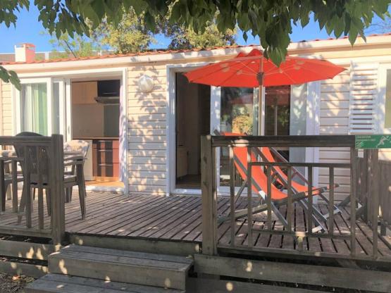 Cottage Riviera Club Prestige 38 m² - 3 habitaciones - terraza de madera , aire acondicionado, TV