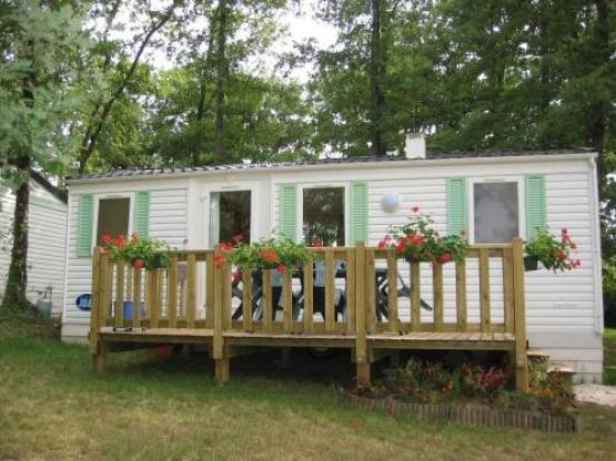 Mobil home confort 21m², 2 habitaciones, hermosa vista al campo