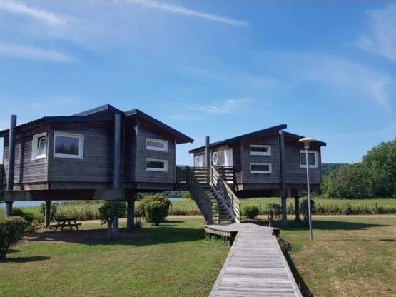 Cottage Premium sobre pilotes 35m² (1 habitacione) + terraza