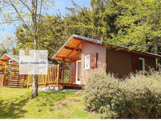 Chalet Tradition 4 personnes confort 21m² (1 Habitación + Mezzanine + terraza)