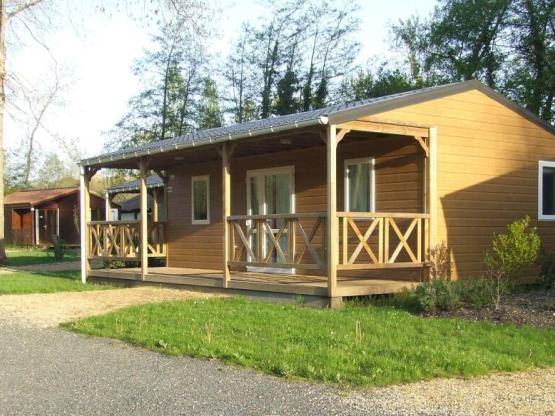 Chalet de madera de 27 m²