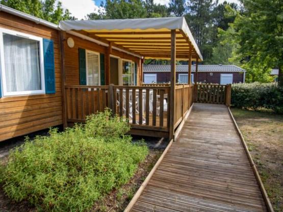 Mobilhome Confort 2 habitaciones - adaptado para discapacitados - Aire acondicionado