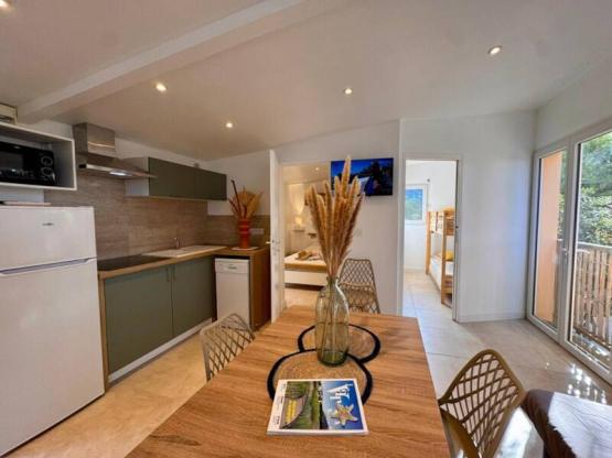 Estudio cabina Mimosas Sérénité 18 m² - 2 piezas - 1 habitación - Aire acondicionado