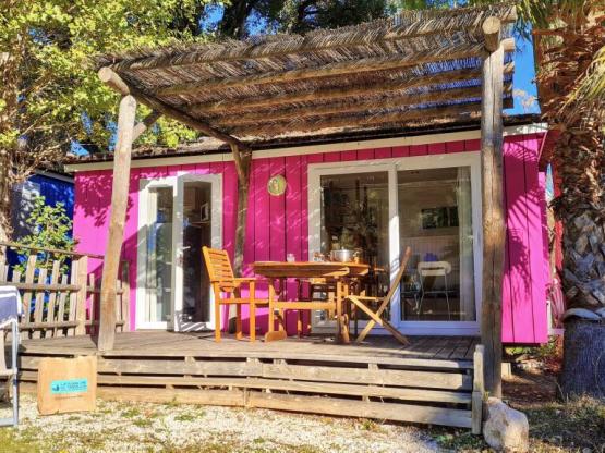 Paillotte BAYA PREMIUM 24m² / 1 habitación - Terraza 11m2 (7 noches minimo del 10/7 al 21/8/2021, Llegadas y salidas: miércoles, sábado, domingo)