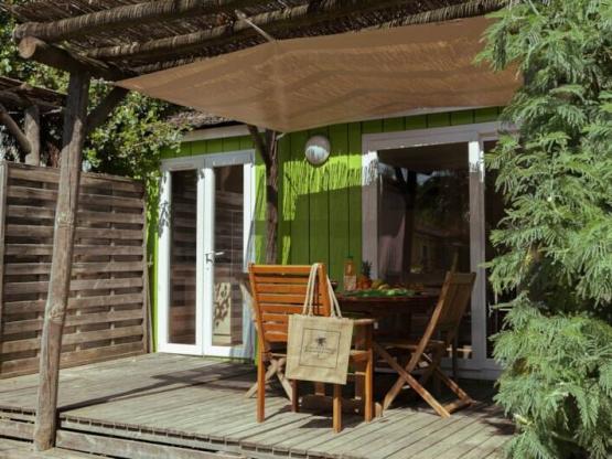 Paillotte BAYA PREMIUM 24m² / 1 habitación - Terraza 11m2 (7 noches minimo del 10/7 al 21/8/2021, Llegadas y salidas: miércoles, sábado, domingo)
