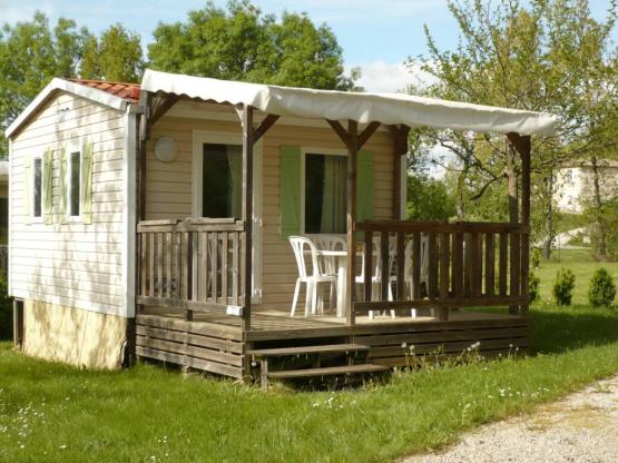 Mobil home 16m² - 1 Habitación + Terraza cubierta 10m²