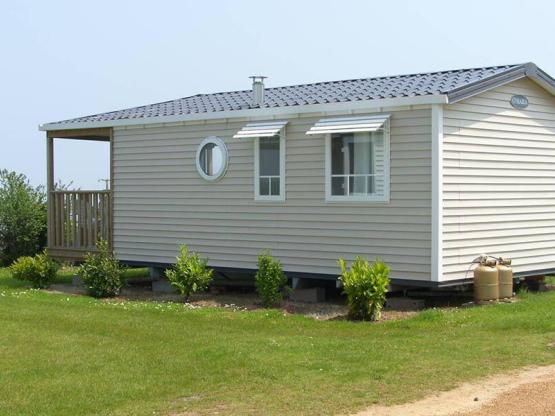 Mobil home Panoramique 26m² vue mer + Terraza couverte