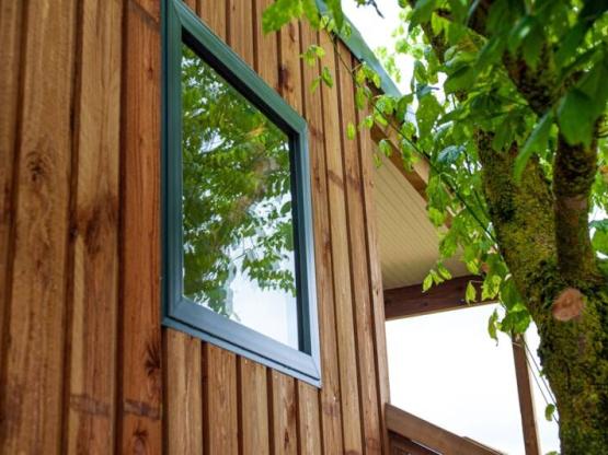 Chalet (30m²) con terraza cubierta (5m²), 2 habitaciones