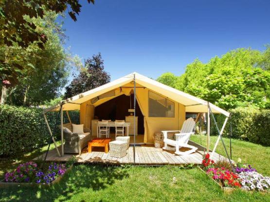 Bungalow lona Cotton Lodge Nature (2 habitaciones) sin sanitarios