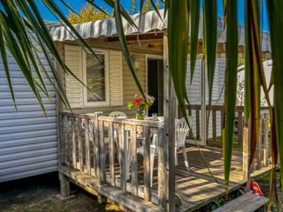 Mobil-home Ibiza 2 habitaciones + terraza