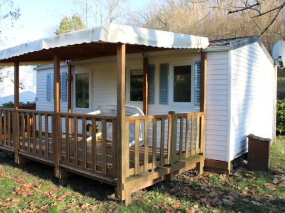 Mobil-home  3 habitaciones terraza cubierta