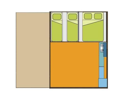 Le lodge sin sanitario