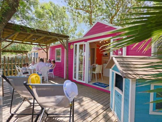 MOBIL-HOME FAMILY KIDS CON AIRE ACONDICIONADO (2 habitaciones)