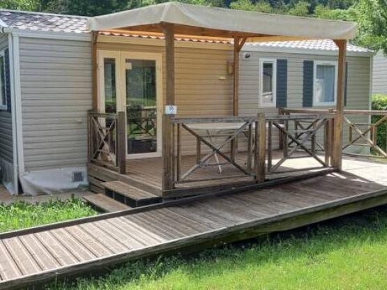 Mobilhome 2 habitaciones n°61 - Adaptado para personas con movilidad reducida