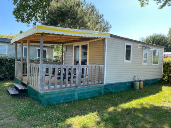 Mobilhome  Confort 28m² (2 habitaciones) + Terraza cubierta