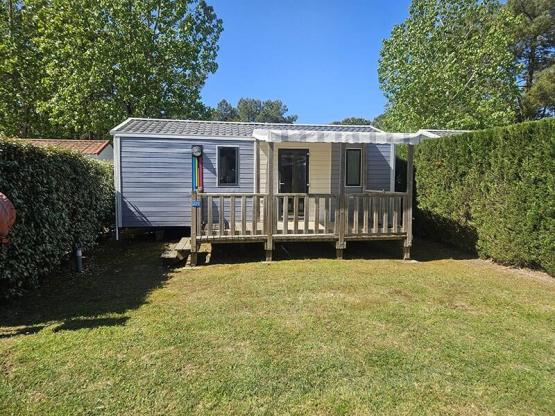 MOBIL-HOME Confort 2 habitaciones - terraza