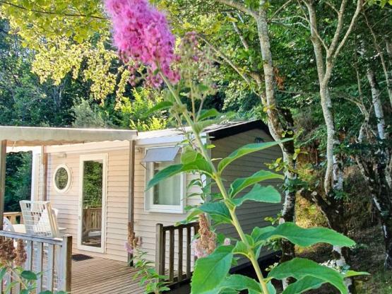 Mobilhome Confort+ 18m² (1 habitación) + Terraza semi-cubierta