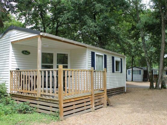 Mobil-home  2 habitaciones 32m² + terraza 8m²