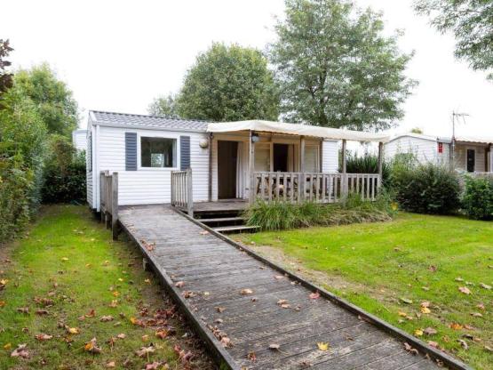 Mobilhome Confort 31m² - 2 habitaciones (adaptado para discapacitados) con entrada en la piscina