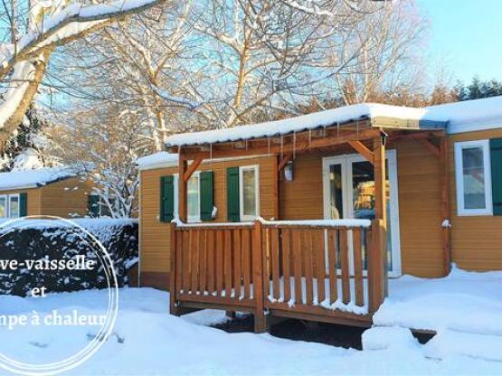 Chalet Mobile Bermude 30m ² (3 habitaciones + Terraza)