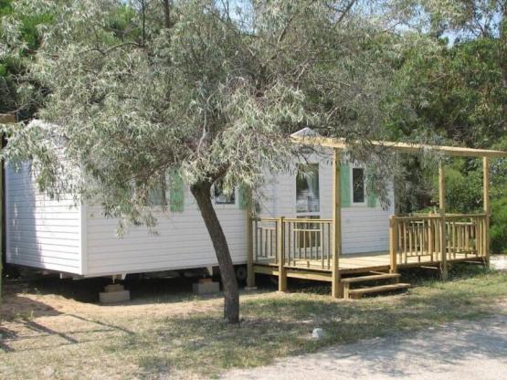 Mobilhome Levant 30m² (3 habitaciones) terraza cubierta