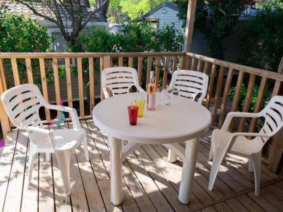 Mobilhome Lodgia Confort 24 m² (2  Habitaciones) + terraza cubierta