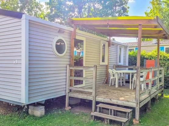 Mobilhome Family 29m² PREMIUM - 3 habitaciones + terraza cubierta + TV