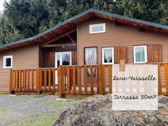 Chalet tradition 40m² + Mezzanine (3 Habitaciones + Mezzanine + terraza)