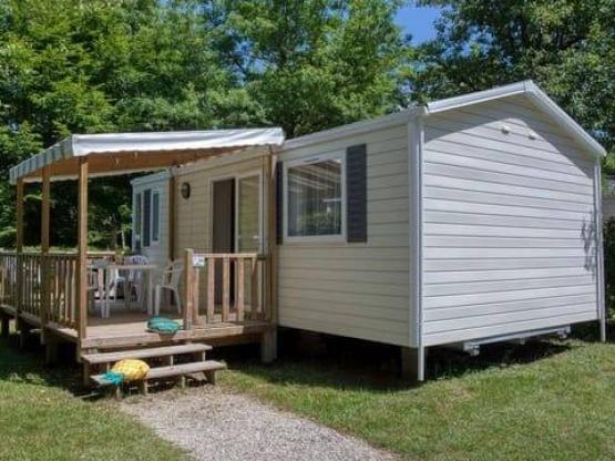 Mobilhome Bermudes 27m² - 2/3 habitaciones - terraza semi-cubierta 12m²